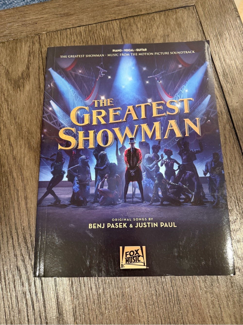 The Greatest Showman Sheet Music - Piano, Vocal & Guitar